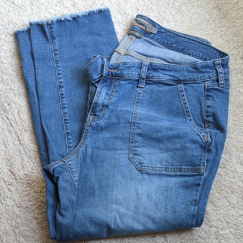 Torrid Women's Straight Leg Blue Jeans